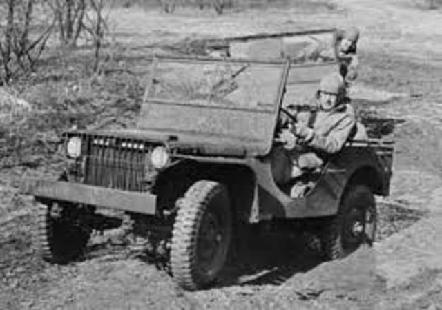 Production of vehicles during WWII