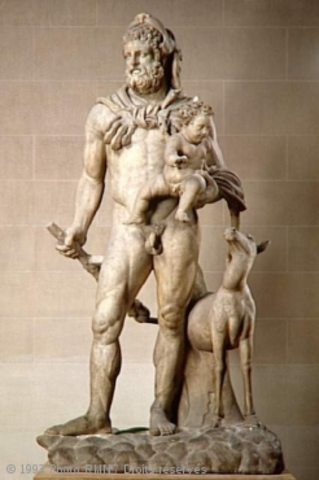 Héraclès (Hercule) et Télèphe