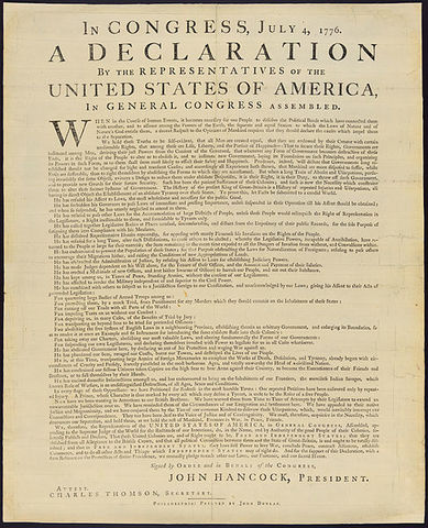Declaration of Independence