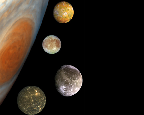 Galileo discovers the moons of Jupiter.