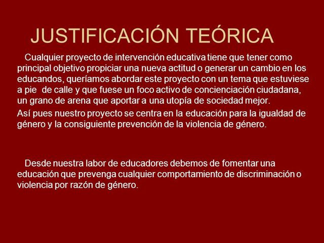 Diseño de Proyectos de Intervención Educativa