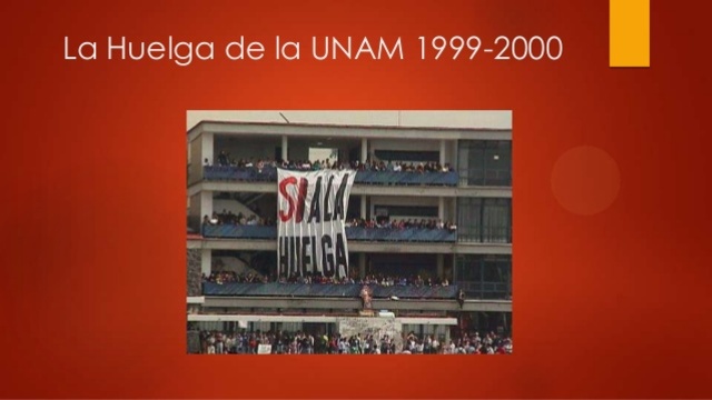La huelga estudiantil en la UNAM
