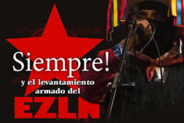 El levantamiento del EZLN