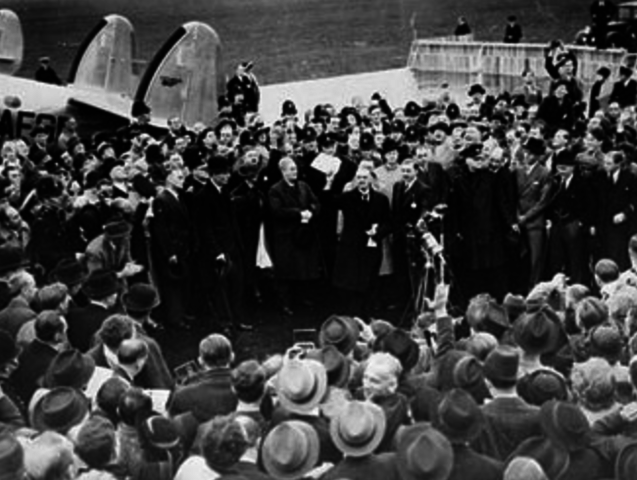 Germany, Italy, Great Britain, and France sign the Munich agreement