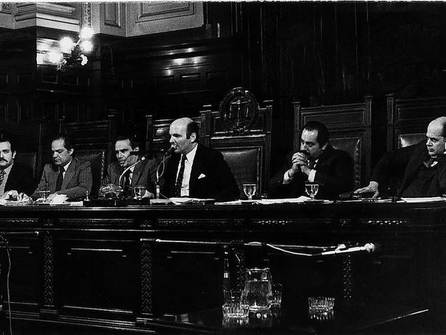 Comienzo Juicio a las Juntas Militares