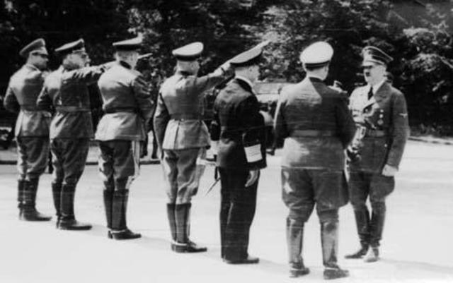 Hitler Gives France Terms of Surrender