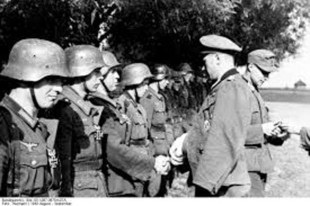 The German Offensive Begins