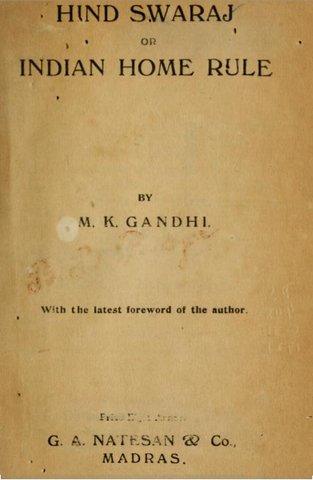 Gandhi Writes the Green Pamphlet