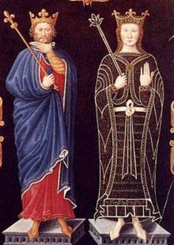 War between Chilperic and Sigebert