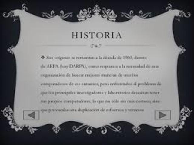 Creacion de Internet.