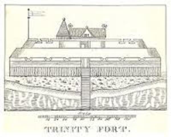 1654 the swedes capture fort Casimir