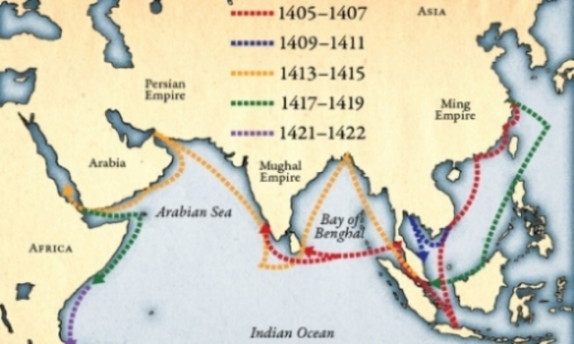 Zheng He possibly reaches America