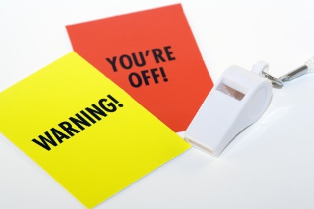 I refereed my first soccer game