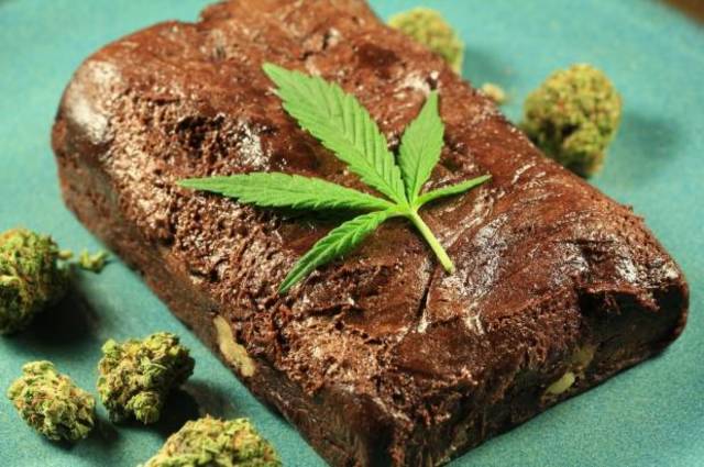Brownies con cannabis