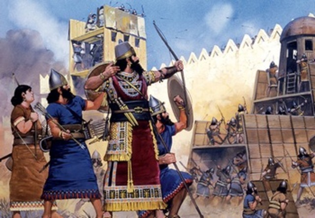 Assyrialaiset valloittivat Israelin