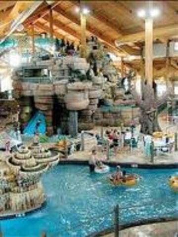 My family and I went to Wisconsin Dells.