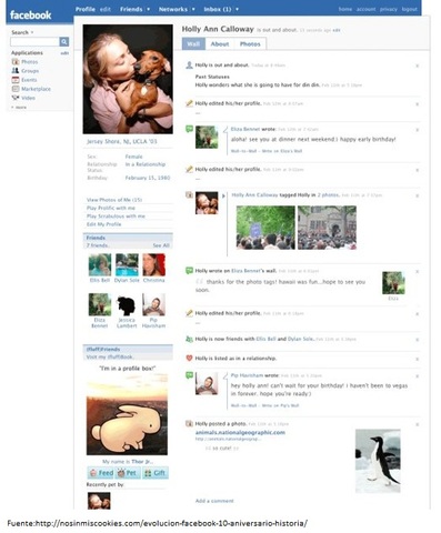Barra de menú y separación de la actividad