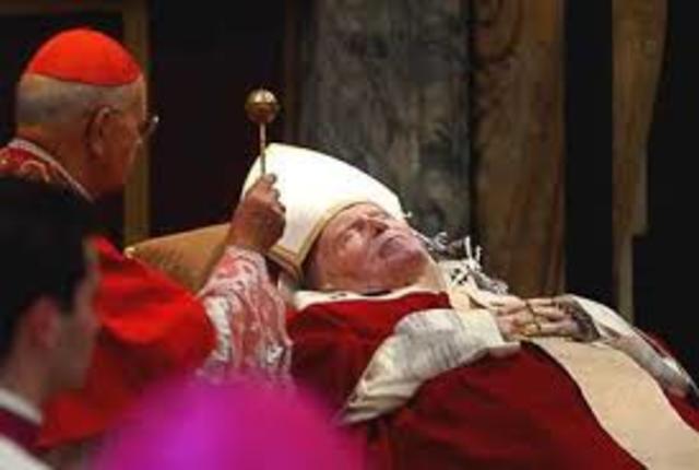 John Paul II passed away