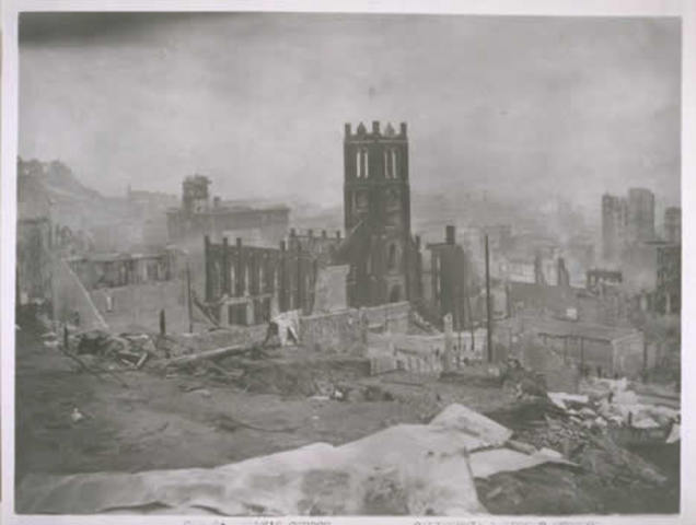 Fire destroys St Mary's Cathedral