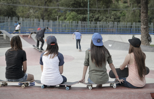 la primera mujer skater