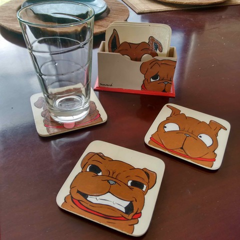 Mi primer trabajo en portavasos