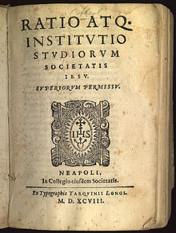 1599 Ratio atque institutio studiorum Societas Jesus