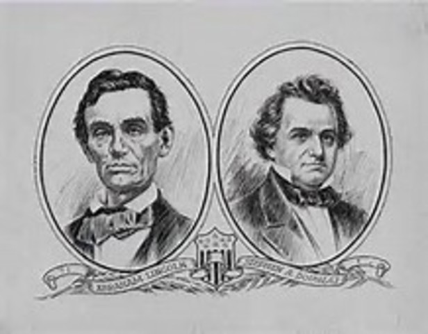 Abraham Lincoln and Stephen Douglas debates