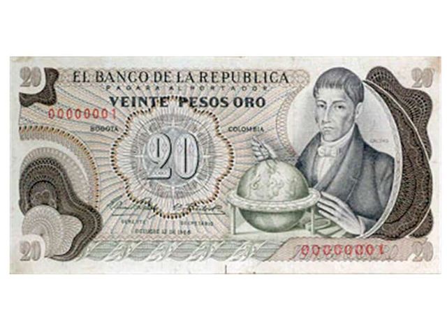 la evolución de los billetes en colombia