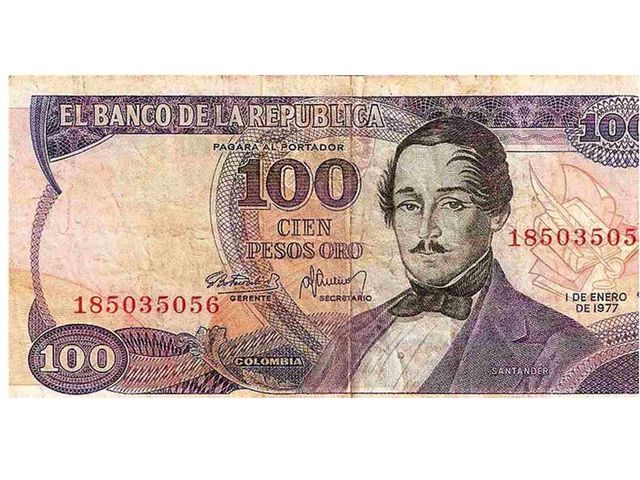 la evolución de los billetes en colombia