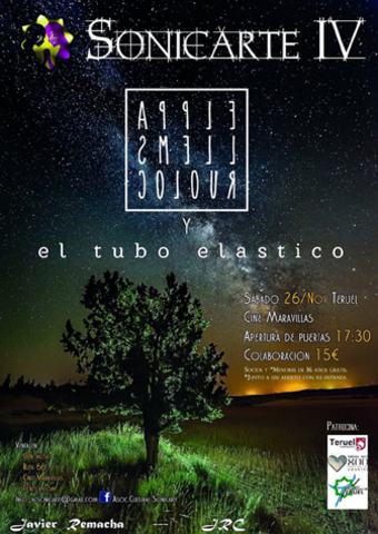 [SONICARTE IV. Teruel] El Tubo Elástico + Apple Smell Colour