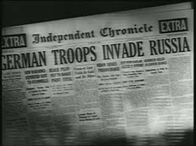 Germany Invades USSR