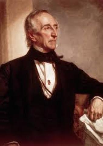 Vice President John Tyler becomes the 10th President of the United States after the death of President William Henry Harrison