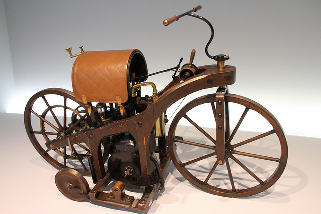 O aparecimento da moto