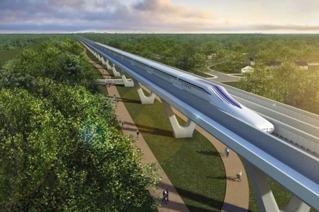 First Hovering Railway Created between Portland and Denver