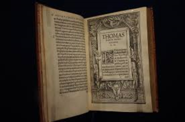 Thomas More’s Utopia is published
