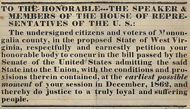 Virginia re-entered Union;
