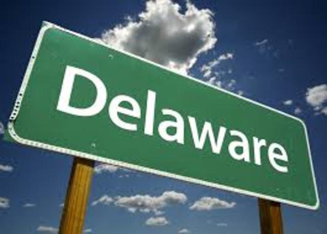 Delaware was named