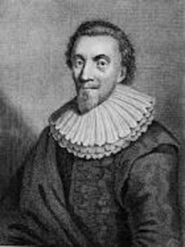 George Calvert sailed to Virginia.