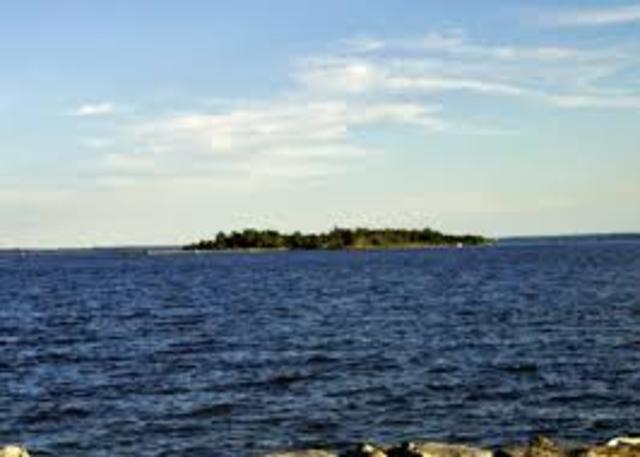 Settlers landed on St. Clements Island