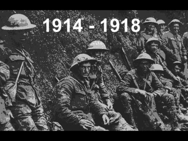 The United States enters World War I.