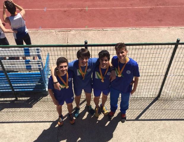 Catalonia Champion of Relay Race