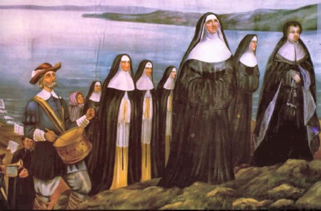 Arrival of Nun Congregations (Ursulines)