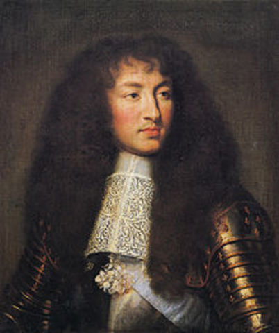 Louis XIV dies and leaves France in debt