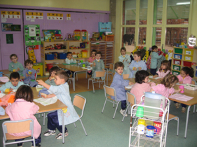 My first day of nursery