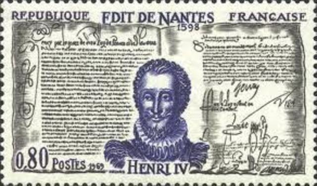 The Edict of nantes