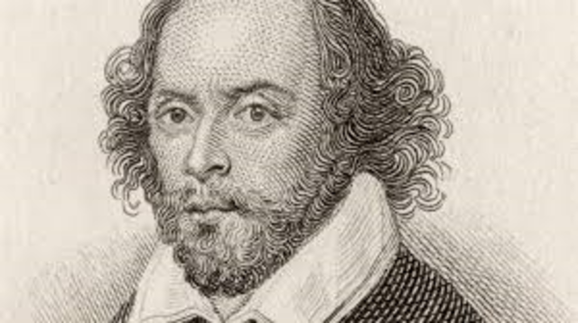 William Shakespeare, the Bard of Avon, is born