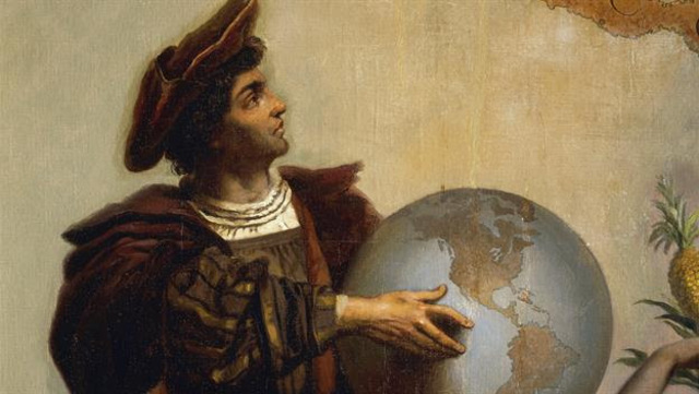 Christopher Columbus reaches the Americas