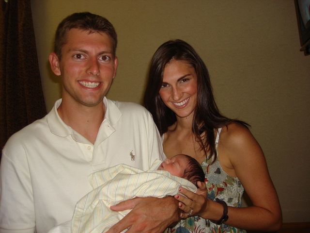 Have my first and only child.