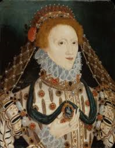 1558 Elizabeth I becomes queen of England
