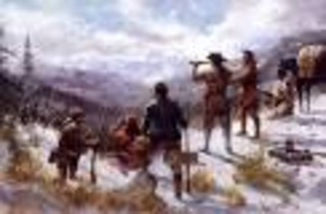 Hail Storm at the Great Falls